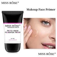 Primer de fundação Miss Miss Rose Hidratante Base Ocular da Maquiagem Para Creme de Creme de Facos Poros de Er Drop Drop Drop Health Beauty Dhubg