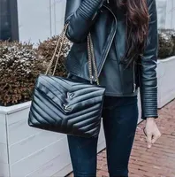 Yüksek kaliteli deri lüks tasarımcı çantası yslity yslsity omuz çantaları tote kadın sade kare omuz crossbody kapak basit stil kadın cüzdan lüksler