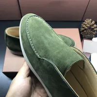 Fashion Suede Velouty Leather Mens Loro Dress Shoes British Style Sneakers printemps Automn Man Driver Car Lazy Loafers Summer Walk Flats Shoe