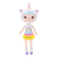Ny Original Metoo Doll Cartoon Stuffed Animals Soft Plush Toys For Birthday Children Gift Personlig anpassad namn 201203302h