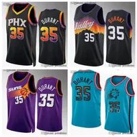 Phoenixs Suns Kevin Durant Basketball Jerseys 35 KD Jersey Phx Devin Booker City Versions Men Jersey