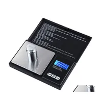 Weighing Scales Mini Pocket Digital Scale Sier Coin Gold Diamond Jewelry Weigh Nce Measurement 500G 0.01G Drop Delivery Office Schoo Dhlsg