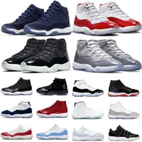 2023 Jumpman 11 Basketball Shoes Trainers Sport Switch Men Women 11s Cherry Midnight Navy Cool Gray 25th Anniversary Bred Pure With Box