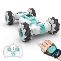 S-012 RC Stunt Car Remote Control Watch Gesture Sensor Electric Toy Cars 2 4GHz 4WD Rotation Gift for Kids Boys Birthday246T