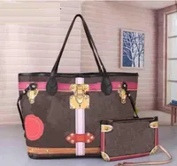 Designer -Tasche Frauen Einkaufstaschen befestigen Crossbody Shopping Strand Mode ber￼hmte gro￟e Totes Schultern Geldbeutel echte Handtaschen LVS Louiseities Viutonit￤ten