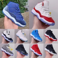2023 Jumpman 11 Velvet Heiress Red Blue Suede Cherry Basketball Shoes 11s Xi Cool Gray Concord Men Spaces Jams Sports Size 25-35