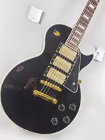 Armazenamento personalizado LP Black Guitar Hardware Gold Hardware Classical Factory Direct Direct