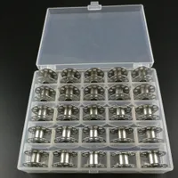 Empty Bobbins Sewing Machine Plastic Case Storage Box for Sewing Machine Spools with Thread Storage Case Sewing Tools