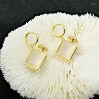 Dangle Earrings 2023 Perfume Bottle Exquisite Ladies Baroque High-end Opal Light Luxury Women's