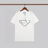 Carta de diseñador de camiseta para hombre P Impreso Manija corta Cotton Cotton Caprice Sweinshirt Fashionable Street Lovers 'MISMA Ropa S-5xl