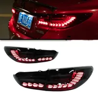 4 st bilar med bilar för Mazda 6 Mazda6 Atenza 20 13-20 19 TAILDIGHTER UPGRADE LED Turn Signal Baklampbroms Omvänd