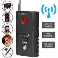 Camera Detector Wireless Signal Multi Function CC308 Radio Wave Scanner Full Range Wifi RF GSM Device Finder Anti Tracking Tool 230221