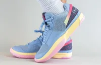 Ja 1 Day One Men Basketball Shoes 2023 Diffuse Blue Pink Black Fire Dynamic Turquoise Sports Shoe met doosmaat US7-US12
