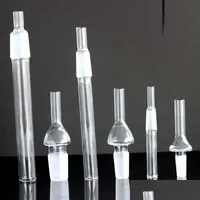 Pipes de fumar Hookahs Glass Nectar Collectar Tip Naine Moutiece 10 mm 14 mm de 18 mm Accesorio para entrega de ca￭da Jard￭n de hogar Hogar Dhdhl