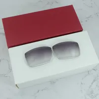 عدسات مربعة لكارتر 012 نظارات بوفالو بوفالو ، عدسة عدسة نظارة شمسية فقط ، عدسة ملونة