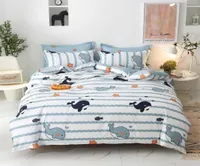 Kuup Cute Cartoon Bedding Set Soft Bed Linen Sheet Cat Duvet Cover 240x220 Single Double Queen King Quilt Covers Sets Bedclothes 21690025