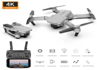 新しいTENG1 E88 DRONE 4K Pro Intelligent UAV HD付きデュアルカメラWIFI 1080PリアルタイムトランスミッションFPVドローンフォローRC Quadcopte9423964