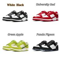 2022 Chaussures de course bas pour hommes femmes noires blancs panda moteur poussi￨re kentucky universit￩ rouge vert br￩sil chicago dresseur de femmes en plein air sneaker sportif