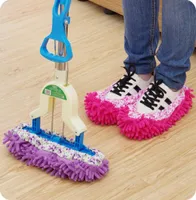 Yıkanabilir toz paspas terlikleri lazey ev zemin ayakkabı kapağı yeniden kullanılabilir mikrofiber temizleme ev banyo temiz hous4985686 için süpürme terlik
