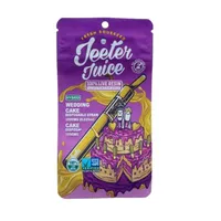 Bolsas de embalaje 1000 mg de pastel de boda Jugo Jeeter Candy Mylar Plastic Zipper Embalaje comestible Cunstom Impresi￳n Drop entrega 3.93 OT18K