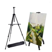 Paintings Portable Adjustable Metal Sketch Easel Stand Foldable Travel Aluminum Alloy Drawing For Artist Art Supplies