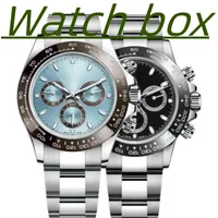 Luxury Mens Watch Men Designer Watches Mechanical Automático Clásico Wallwatch de 40 mm Dial Strap de acero inoxidable Sapphire Glass Implood Watchs Montre Montre