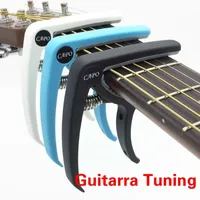 Capo de guitarra de plástico para 6 cordas acústicas clássicas elétricas guitarra ajuste acessórios de instrumentos musicais