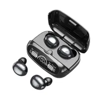 Wholesale TWS M32 Wireless Bluetooth-5.1 Headphones Stereo Earphones Sport Waterproof Earbuds Headset With Microphone 2000mAh Charging Bo