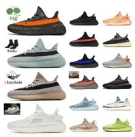 Carbon Beluga V2 Running Shoes Salt Slate Onyx Bone Static Reflective Dazzling Blue Mono Cinder CMPCT Red Oreo Bred Clay Women Mens Trainers Big 36-47 Sneakers BOOSTS