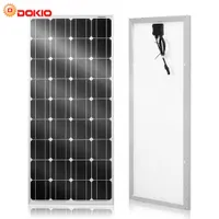 Solar Panels Dokio Brand Panel China 100W Monocrystalline Silicon 18V celulas solares silicio Top quality battery solar charger 230222