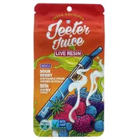 Упаковочные сумки 1000 мг ягоды Jeeter Juice Candy Mylar Пластинка на молнии пищевая упаковка Cunstom Печатная упаков