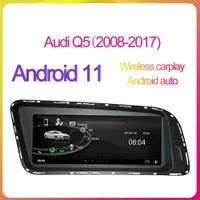 Autoradio Android Player estéreo DVD Multimídia sem fio CarPlay GSP WiFi Bluetooth USB 4G para Audi Q5 Mmi 2G 3G
