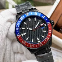 Fashion Men's Watch Core mecânico automático de 43mm dobrando fivela de aço inoxidável GTM Função