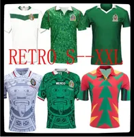 MEXICO RETRO soccer jerseys RAFAEL MARQUEZ HOME AWAY 1986 1994 1995 1998 2006 WORLD CUP FINAL uniform Football shirt VINTAGE BLANCO camiseta AA