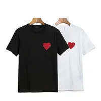 デザイナーパームズメンズTシャツ女性の天使Tシャツ愛情刺繍ピンルーズカジュアルコットンクルーネックショートスリープTシャツハーフスリープサイズS/M/L/XL
