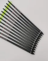 76Quot Carbon Arrows Black Barrel Silver Label 20Quot Rubber Rapber Arrows for Crossbow Shooting Pack of 127090326