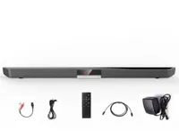 SR100 Bluetooth Soundbar Speaker 40W Home Theater TV Sound Bar Wireless Coaxial Optical Cinema Subwoofer Speakers Remote control4328120
