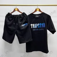 Mens Fashion Short Tracksuits Casual Shorts T Shirts Tracksuit Trapstar Womens Towel Embroidery Sweatsuits Men&#039;s Stylish Sets Hip Hop Street Style
