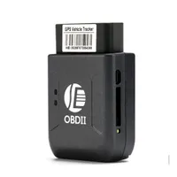 CAR GPS -tillbehör OBD2 TRACKER TK206 OBD 2 Real Time GSM Quad Band Antitheft Vibration Alarm GPRS Mini Tracking II Drop Delivery Dh2ly