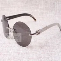 High-End Round Mode Retro Sonnenbrille 8100903 Nat￼rlicher Mischwinkel Die Qualit￤t Sonnenbrille M￤nner und Frauen Brille Gr￶￟e 58-18273r