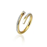 with box designer men women un diamond Ring love ring cartiar Jewelry clou Pendant Screw Party Wedding Couple Gift Fashion Luxury 274y
