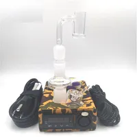 Quartz E nail Enail kits PID temperature controller electric dabnail box with coil heater 20mm233c
