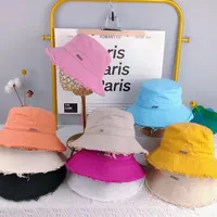 Designer Bucket Hat le Casquette Bob Cappelli larghi per donne Cap Beach 10 Colori Disponibili