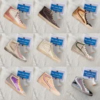 Sapatos 2023 Designer Sandal Novo lançamento retro Fashion Women High Mid Slide Super Ball Star Sneakers Goldens Lot