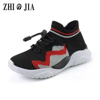 Sneakers Child Socks Shoes Girls Boys Sneakers Kids Tennis Shoes Pink Black High Top Children Running Casual Sports Shoe Free Shipping 12 L230223