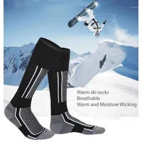 Sports Socks Professional Winter Ski Adult Children Thicken Warm Breathable Quick-drying Stockings Skating Skiing Hiking Socks1