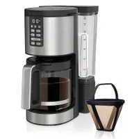 Ninja DCM201 14 fincan, programlanabilir kahve makinesi XL Pro kalıcı filtre tazelik zamanlayıcısı ve sıcak tutun