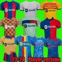 23 24 Pedri Lewandowski Jerseys Gavi Camiseta de Futbol Ferran 2023 2024 FC Ansu Fati Raphinha Barcelona Camisa de futebol Eric Men Bar￧a Vers￣o