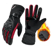 5本の指の手袋Suomy Motorcycle Gloves 100％防水防風冬の温かいGuantes Moto Luvas Touch Screen Motosiklet Eldiveni P322Z