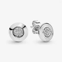 Stud Earrings Mybeboa Authentic 100 925 Sterling Silver Sparkling Women Anniversary Engagement Jewelry Gift